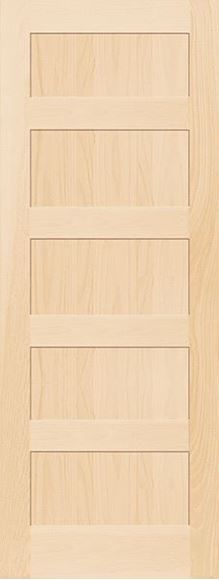 Porte modèle traditionnelle-SHAKER 5 PANNEAUX 795-H (30''-32''-28''-24'')