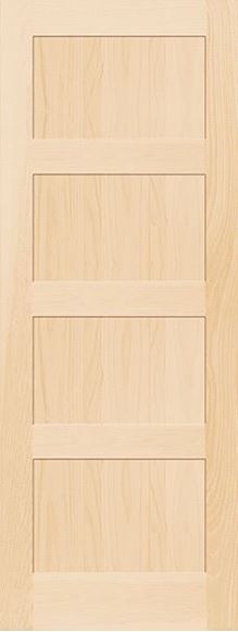 Porte modèle Traditionnelle-SHAKER 4 PANNEAUX 794-H (30''-32''-28''-24'')